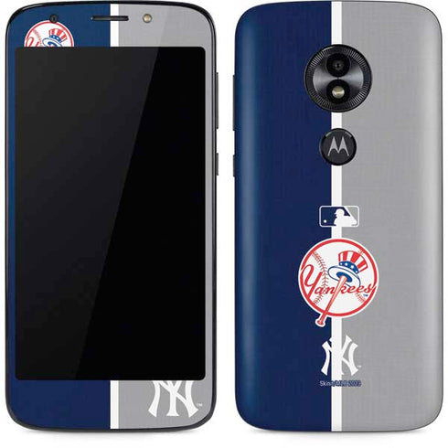 MLB New York Yankees Split Moto E5 Play Skin